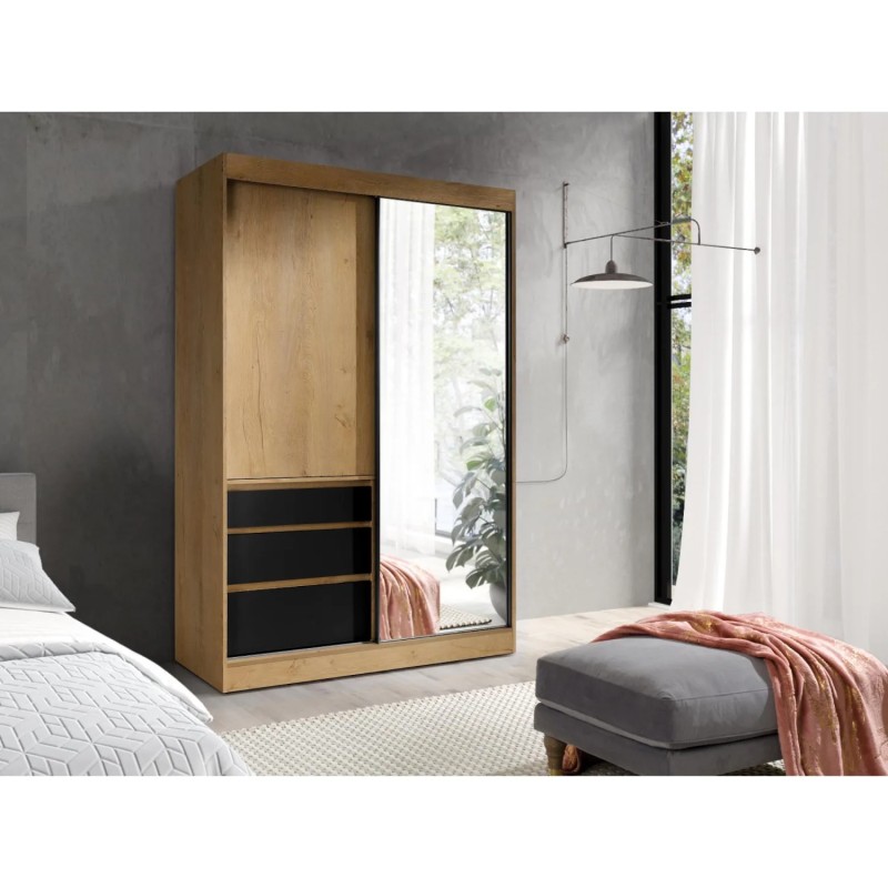 Szafa przesuwna z lustrem HADI | BeautySofa24.pl