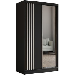 Szafa przesuwna z lamelami NELA | BeautySofa24.pl