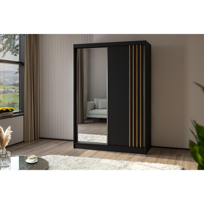 Szafa przesuwna z lamelami NELA | BeautySofa24.pl