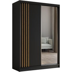 Szafa przesuwna z lamelami NELA | BeautySofa24.pl