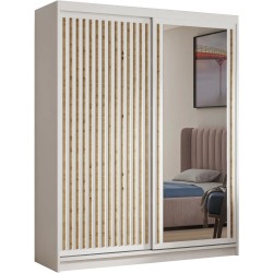 Szafa przesuwna z lamelami DONATELLO | BeautySofa24.pl