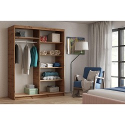 Szafa przesuwna z lamelami DONATELLO | BeautySofa24.pl