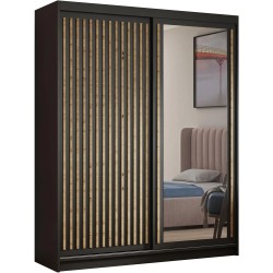 Szafa przesuwna z lamelami DONATELLO | BeautySofa24.pl