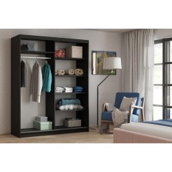 Szafa przesuwna z lamelami DONATELLO | BeautySofa24.pl