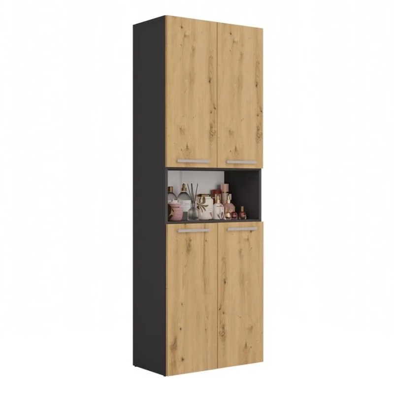 Szafa łazienkowa z koszami NOLAN 2K DK | Beautysofa24.pl