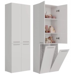 Szafa łazienkowa z koszami NOLAN 2K DD | Beautysofa24.pl