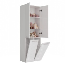 Szafa łazienkowa z koszami NOLAN 2K DD | Beautysofa24.pl