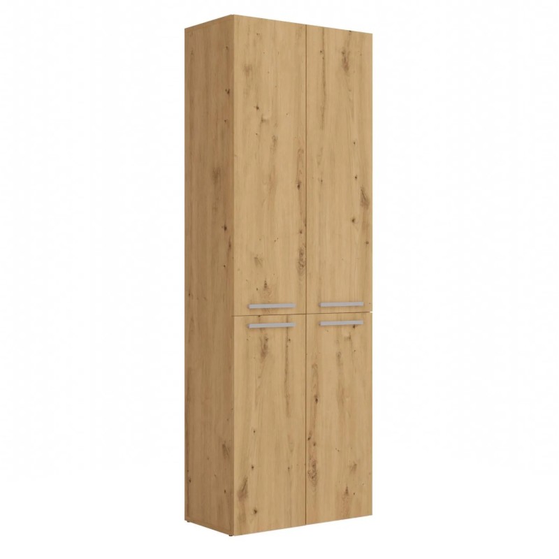 Szafa łazienkowa z koszem NOLAN 1K DD | Beautysofa24