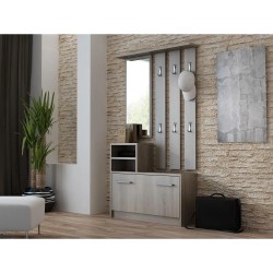 Garderoba z lustrem CASTELLA | Beautysofa24.pl