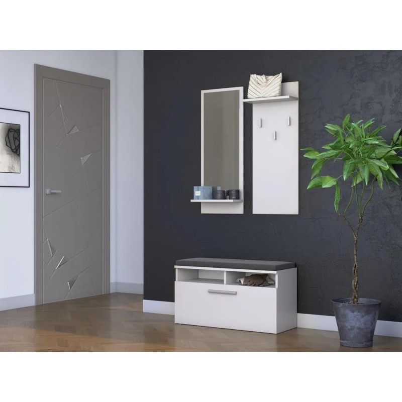 Garderoba z siedziskiem HARMONY | Beautysofa24.pl