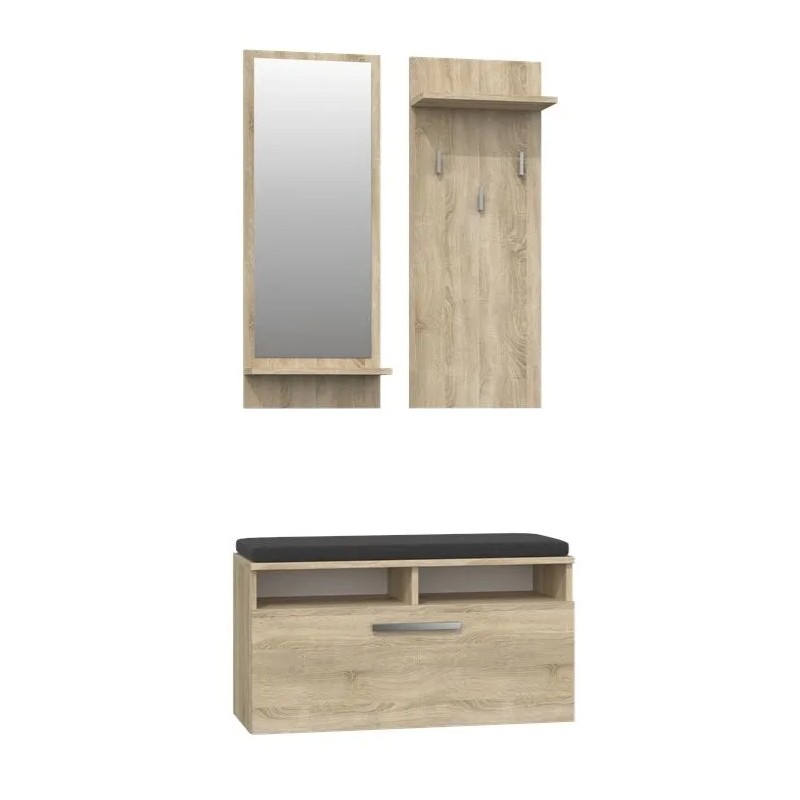 Garderoba z siedziskiem HARMONY | Beautysofa24.pl