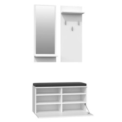 Garderoba z siedziskiem HARMONY | Beautysofa24.pl