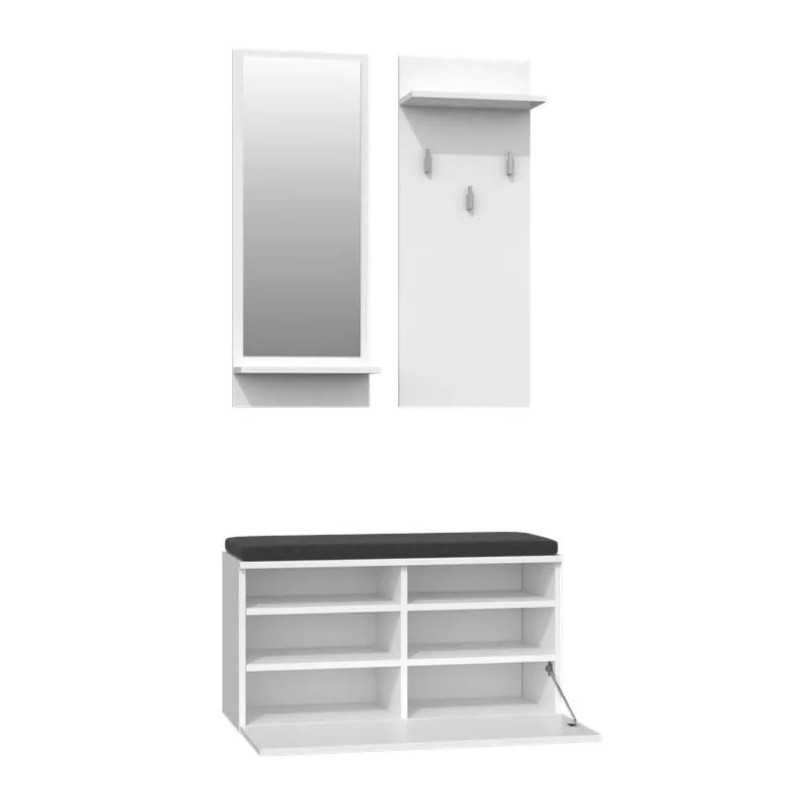 Garderoba z siedziskiem HARMONY | Beautysofa24.pl