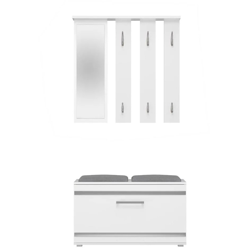 Garderoba z siedziskiem RAVENNA | Beautysofa24.pl