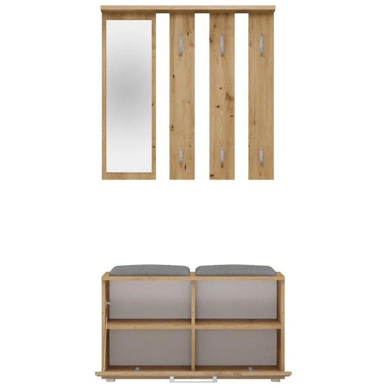 Garderoba z siedziskiem RAVENNA | Beautysofa24.pl