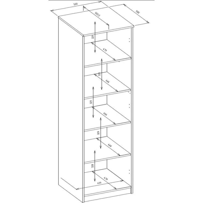 Szafa ubraniowa SOLANA | BeautySofa24.pl