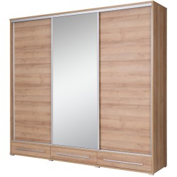 Szafa przesuwna z lustrem HAJFA | BeautySofa24.pl