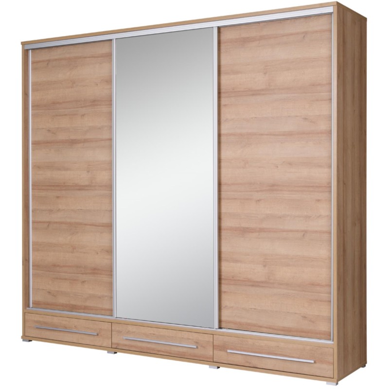 Szafa przesuwna z lustrem HAJFA | BeautySofa24.pl