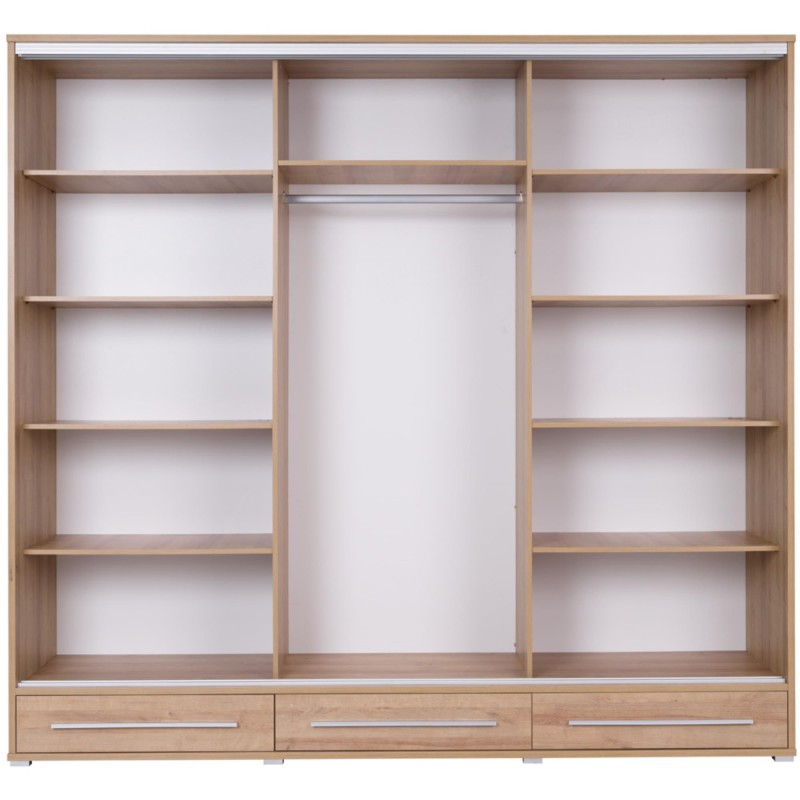 Szafa przesuwna z lustrem HAJFA | BeautySofa24.pl