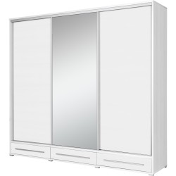 Szafa przesuwna z lustrem HAJFA | BeautySofa24.pl