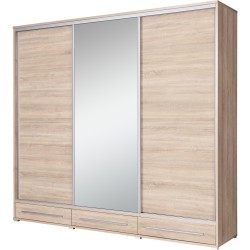 Szafa przesuwna z lustrem HAJFA | BeautySofa24.pl