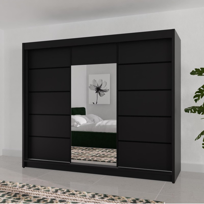 Szafa przesuwna z lustrem MONIKA | BeautySofa24.pl