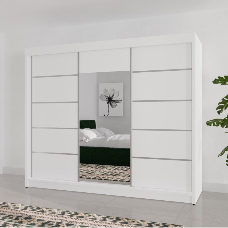 Szafa przesuwna z lustrem MONIKA | BeautySofa24.pl