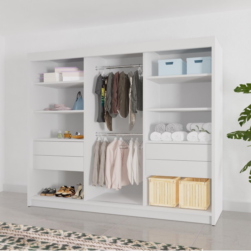 Szafa przesuwna z lustrem MONIKA | BeautySofa24.pl