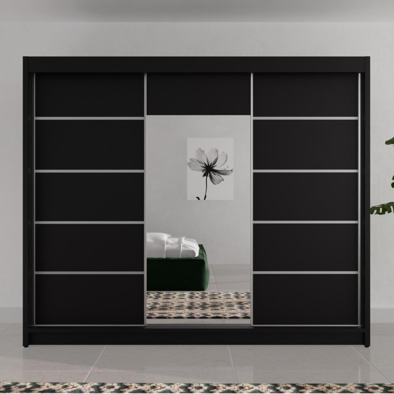 Szafa przesuwna z lustrem MONIKA | BeautySofa24.pl