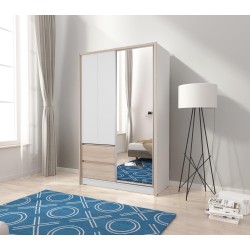 Szafa przesuwna z lustrem SIERA | BeautySofa24.pl