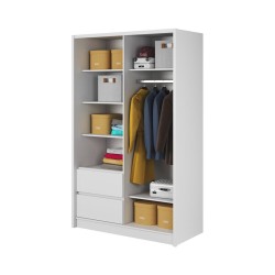 Szafa przesuwna z lustrem SIERA | BeautySofa24.pl