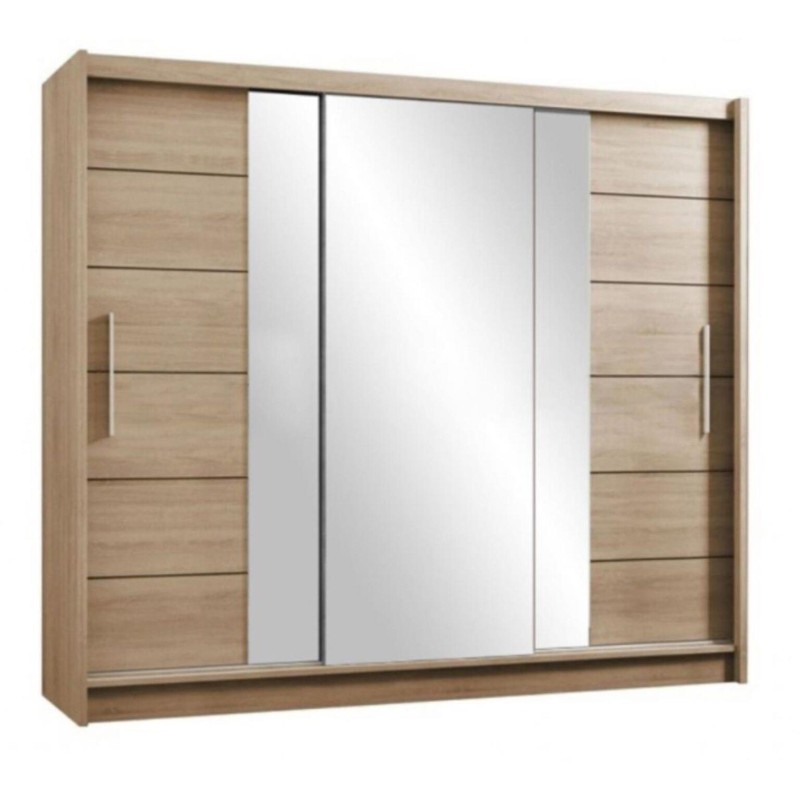 Szafa przesuwna z lustrem LIZBONA II | BeautySofa24.pl