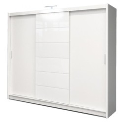 Szafa przesuwna z lustrem MALIBU | BeautySofa24.pl