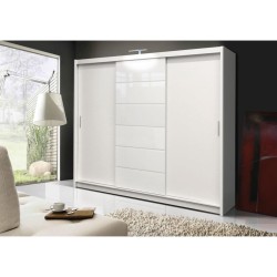 Szafa przesuwna z lustrem MALIBU | BeautySofa24.pl