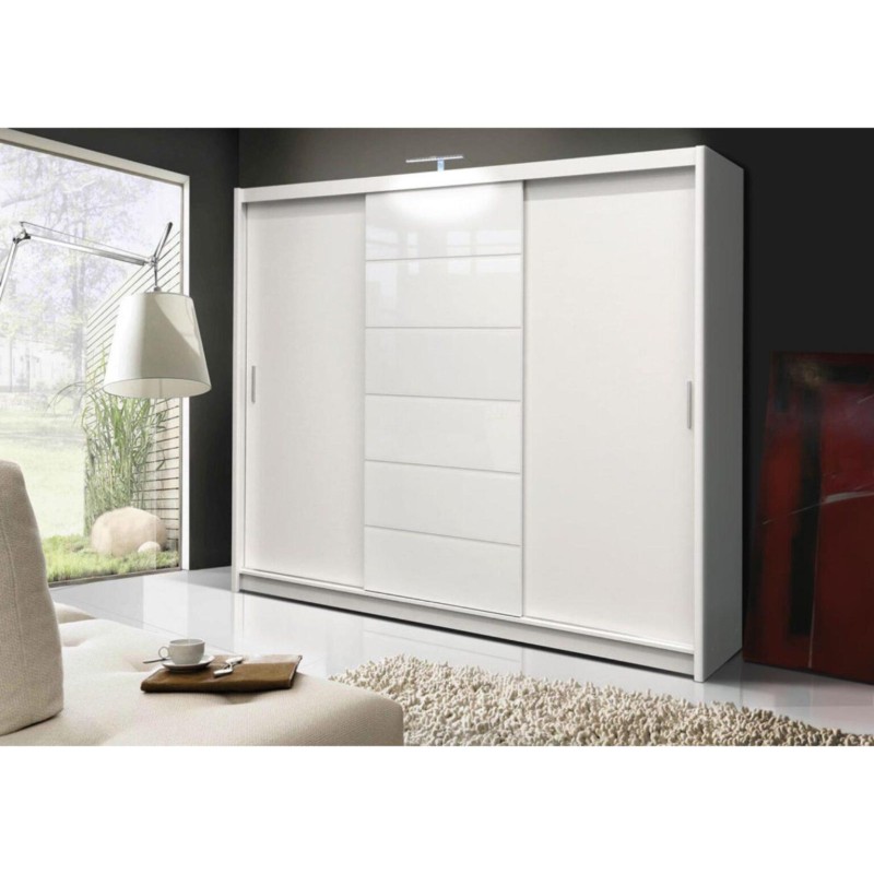 Szafa przesuwna z lustrem MALIBU | BeautySofa24.pl