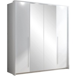 Szafa przesuwna z lustrem BREMCO | BeautySofa24.pl