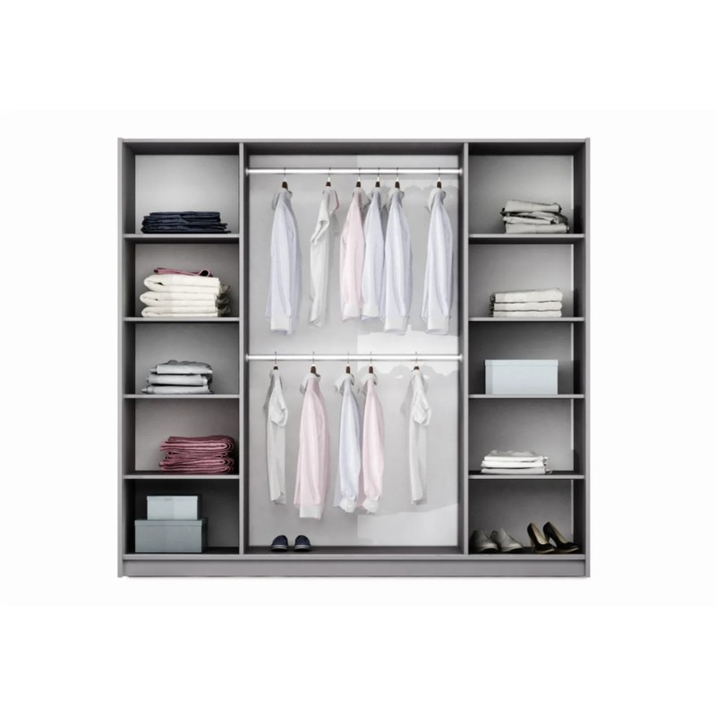 Szafa przesuwna z lustrem BREMCO | BeautySofa24.pl