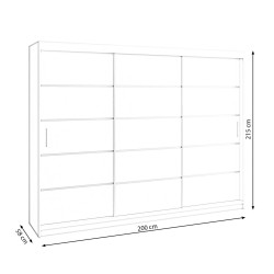 Szafa przesuwna ELEX | BeautySofa24.pl