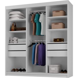 Szafa przesuwna z lustrem MILO | BeautySofa24.pl