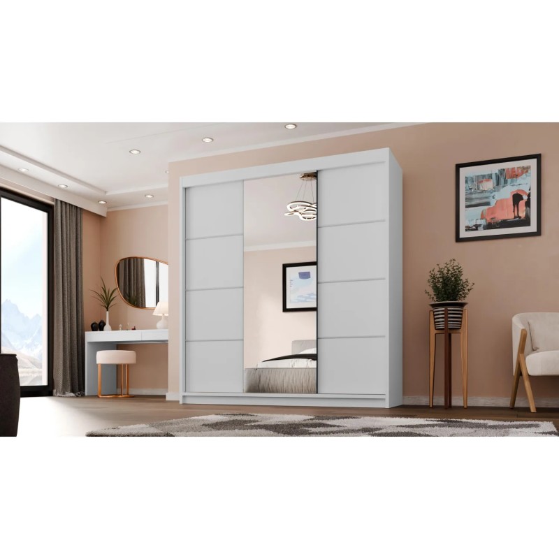 Szafa przesuwna z lustrem MILO | BeautySofa24.pl
