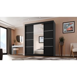 Szafa przesuwna z lustrem MILO | BeautySofa24.pl
