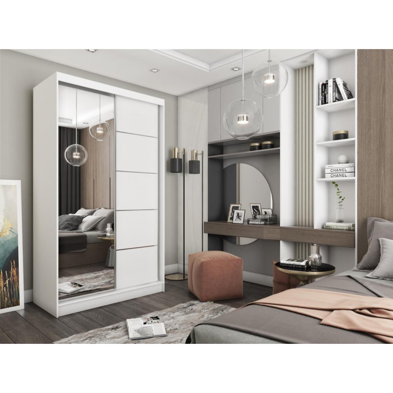 Szafa przesuwna z lustrem MARIKA | BeautySofa24.pl