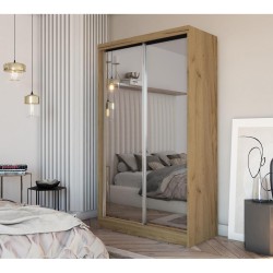 Szafa przesuwna z lustrem DEBRA | BeautySofa24.pl