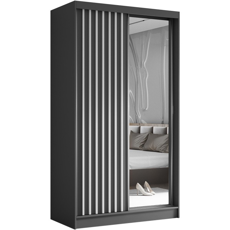 Szafa przesuwna z lamelami HELIX | BeautySofa24.pl