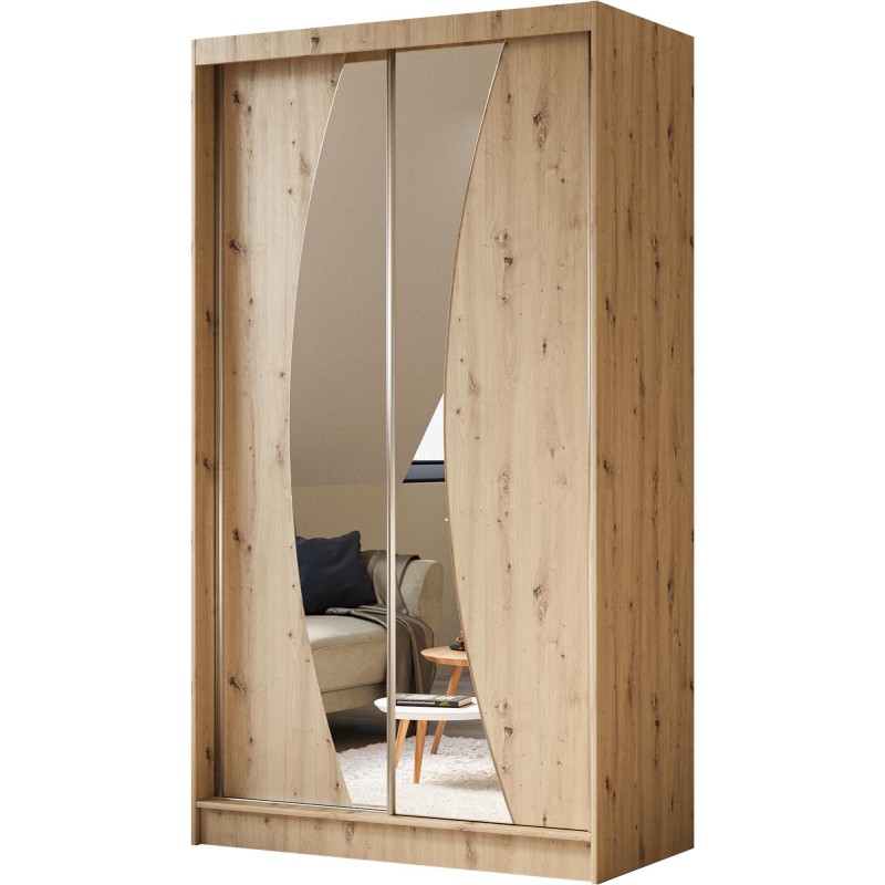 Szafa przesuwna z lustrem VOX | BeautySofa24.pl