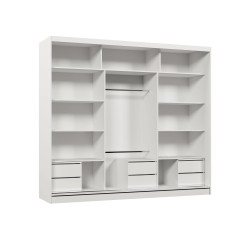 Szafa przesuwna z lustrem VOX | BeautySofa24.pl