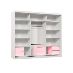 Szafa przesuwna z lustrem VOX | BeautySofa24.pl