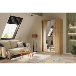 Szafa przesuwna z lustrem VOX | BeautySofa24.pl