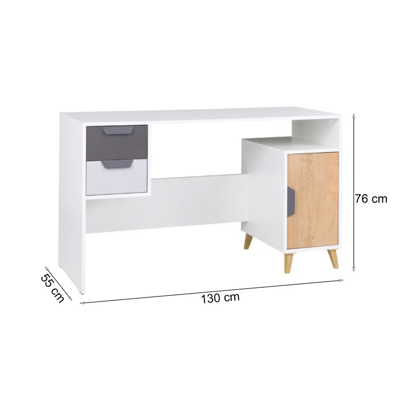 Biurko do pokoju dziecka JOVI 13 | BeautySofa24.pl