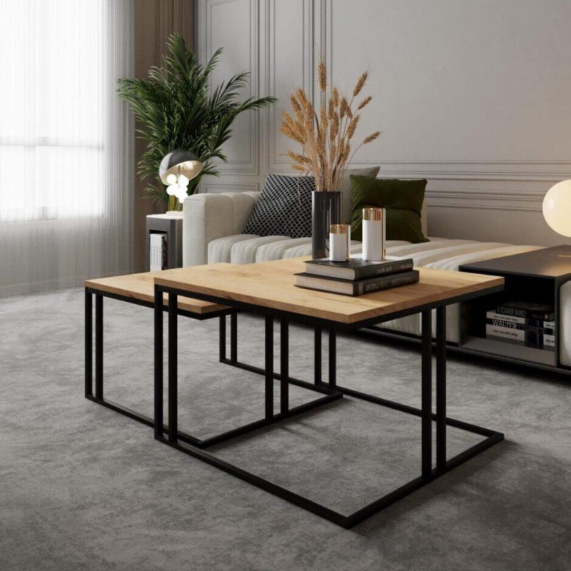 Drewniany Stolik kawowy do salonu FRITZ | BeautySofa24.pl